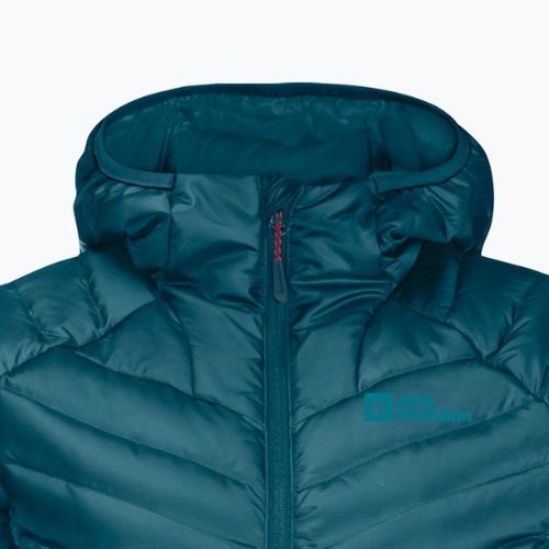 Пуховик жіночий Jack Wolfskin Passamani Down Hoody блакитний 1207101_4133