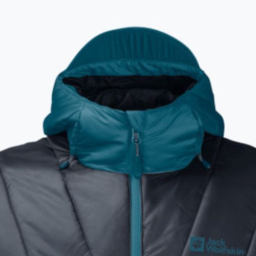 Пуховик чоловічий Jack Wolfskin Nebelhorn Down Hoody блакитний 1207141_4133