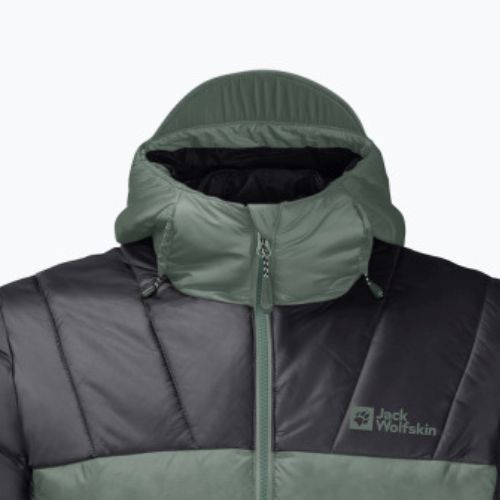 Пуховик чоловічий Jack Wolfskin Nebelhorn Down Hoody зелений 1207141_4311