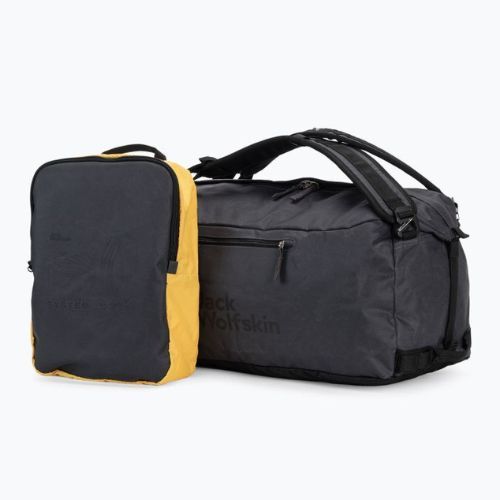 Сумка туристична Jack Wolfskin Traveltopia Duffle 45 l чорна 2010801_6350