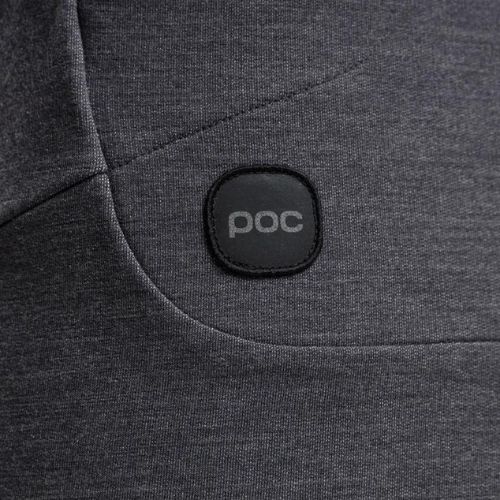 Кофта трекінгова чоловіча POC Merino Zip Hood sylvanite grey melange