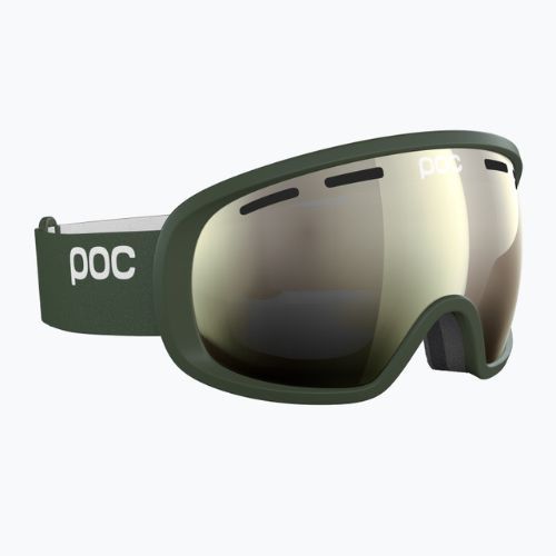 Маска лижна POC Fovea Clarity epidote green/clarity define/spektris ivory