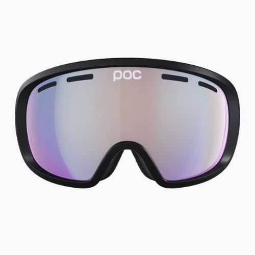 Маска лижна POC Fovea Clarity Photochromic uranium black/clarity photo light pink/sky blue