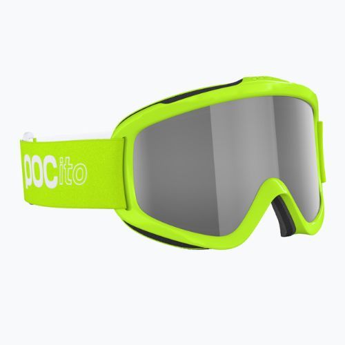 Маска лижна дитяча POC POCito Iris fluorescent yellow/green/clarity pocito