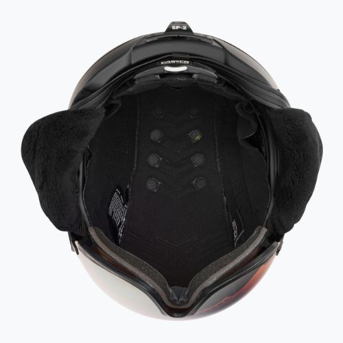 Шолом лижний CASCO SP-2 Carbonic Visor black