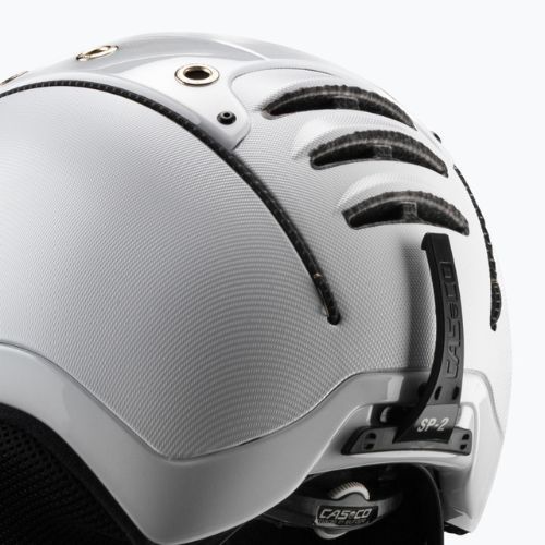 Шолом лижний CASCO SP-2 Carbonic Visor white