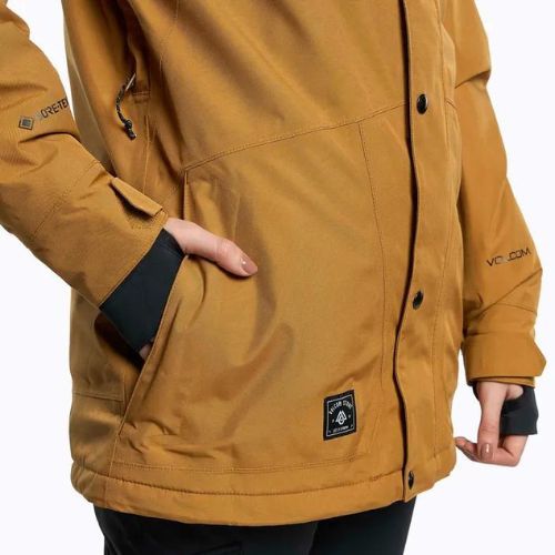 Куртка сноубордична жіноча Volcom Ell Ins Gore-Tex Caramel H0452302