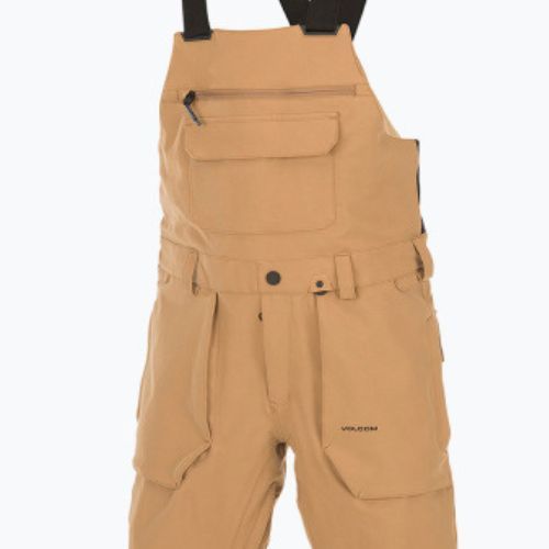 Штани сноубордичні чоловічі Volcom Roan Bib Overall Caramel G1352306