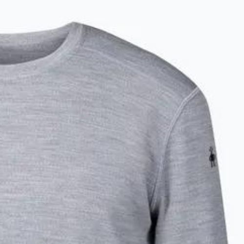 Чоловіча термоактивна кофта Smartwool Merino 250 Baselayer Crew Boxed light gray heather