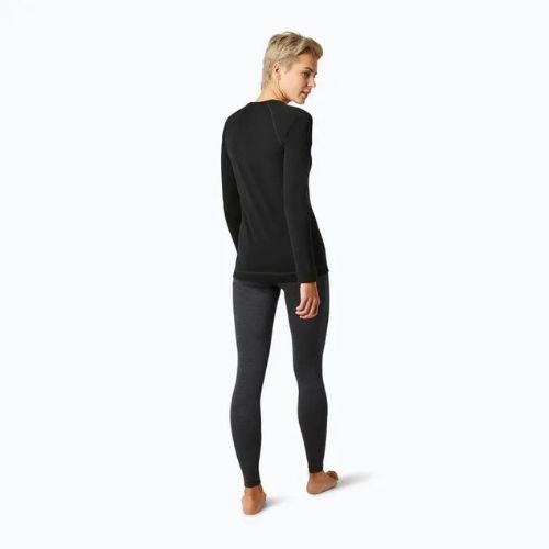 Жіноча термоактивна кофта Smartwool Merino 250 Baselayer Crew Boxed black