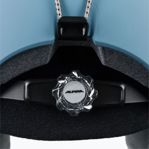 Шолом лижний Alpina Arber skyblue matt