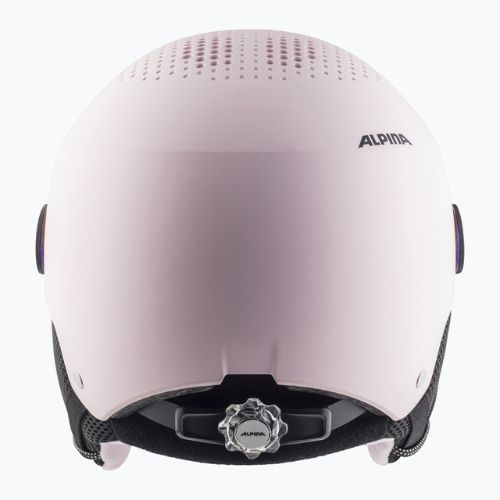 Шолом лижний дитячий Alpina Zupo Visor Q-Lite rose matt