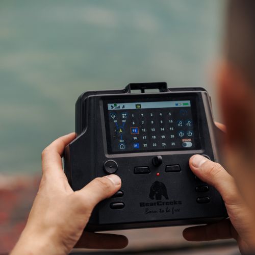 Човник для завозу прикормки BearCreeks iPilot40 z GPS Автопілот + Ехолот BC202 camou IPILOT40.CAMOU