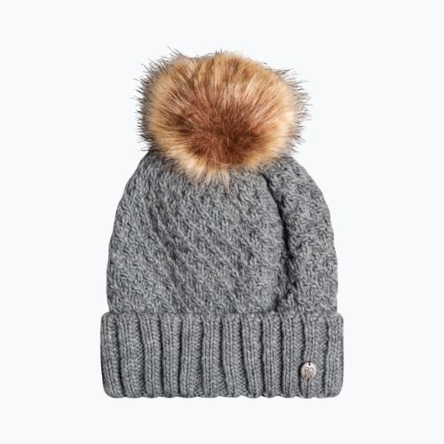 Шапка зимова жіноча ROXY Blizzard heather grey