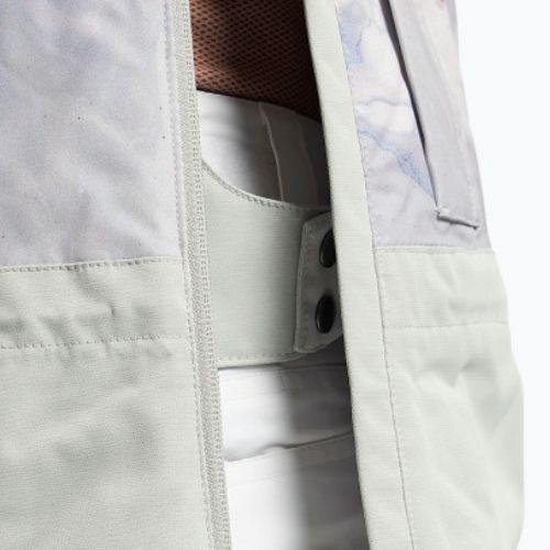 Куртка сноубордична жіноча ROXY Chloe Kim Overhead gray violet marble