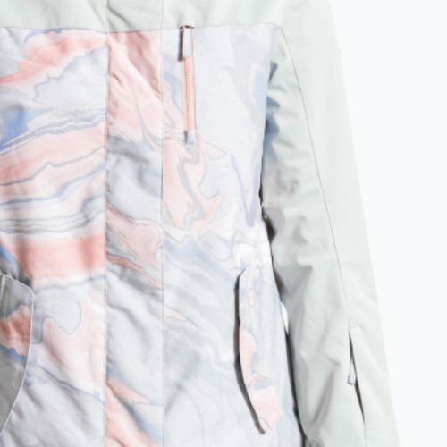 Куртка сноубордична жіноча ROXY Jetty Block gray violet marble