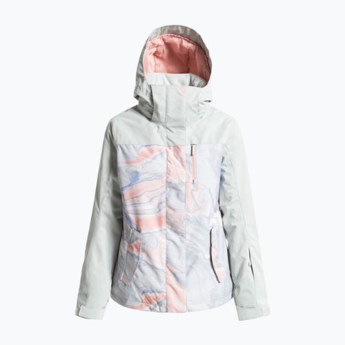 Куртка сноубордична жіноча ROXY Jetty Block gray violet marble