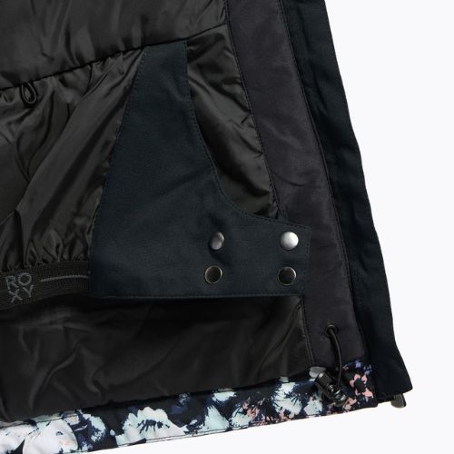 Куртка сноубордична жіноча ROXY Presence Parka true black black flowers