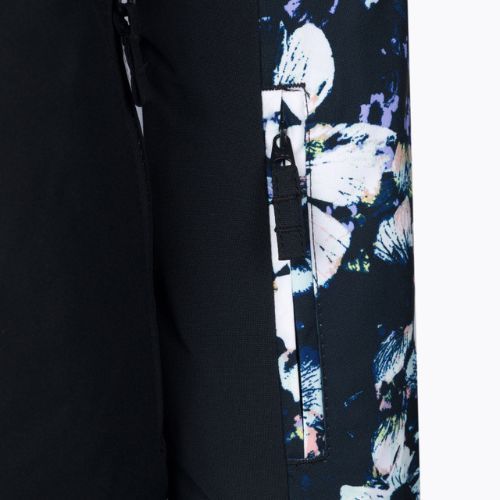 Куртка сноубордична дитяча ROXY Silverwinter true black black flowers