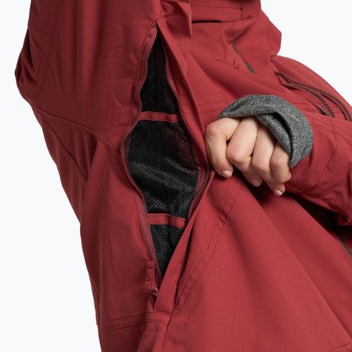 Куртка сноубордична жіноча ROXY Stated Warmlink brick red