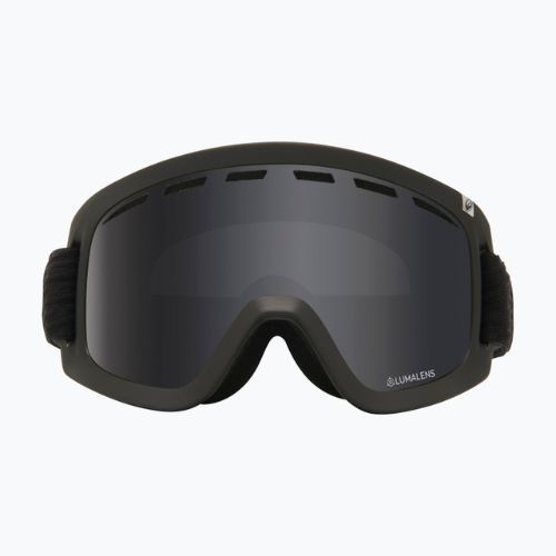 Маска лижна DRAGON D1 OTG blackout/lumalens dark smoke/lumalens amber 40461/6032001