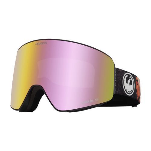 Маска лижна DRAGON PXV dennis renalter/lumalens pink ion/lumalens dark smoke 38280/6534232