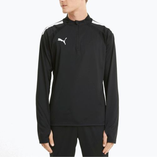 Футбольна кофта PUMA Teamliga 1/4 Zip Top чорна 657236 03