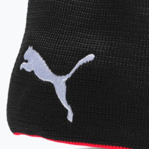 Шапка футбольна двостороння PUMA Liga Reversible Beanie червоно-чорна 022357 01