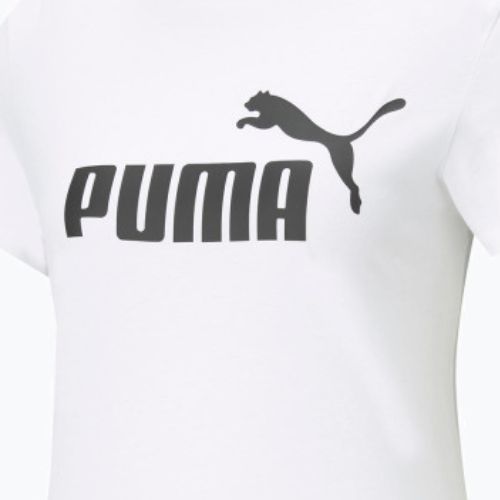 Футболка для тренувань жіноча PUMA ESS Logo Tee біла 586774 02