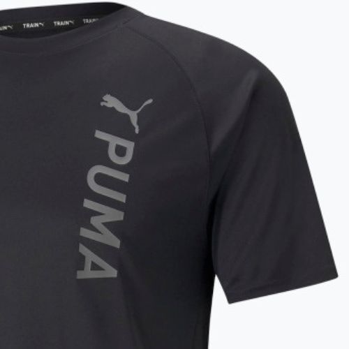 Футболка тренувальна чоловіча PUMA Fit Tee чорна 522119 01