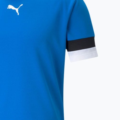 Футболка футбольна чоловіча PUMA teamRISE Jersey блакитна 704932 02