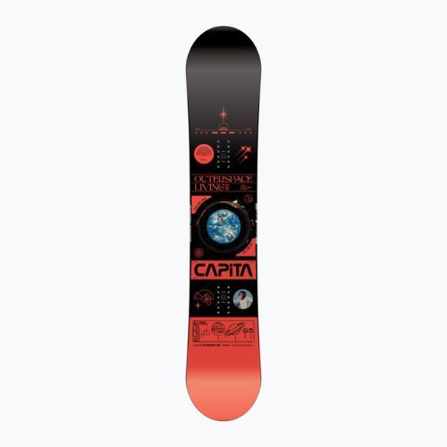 Сноуборд чоловічий CAPiTA Outerspace Living червоний 1221109