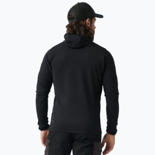 Кофта трекінгова чоловіча Fjällräven Keb Fleece Hoodie black
