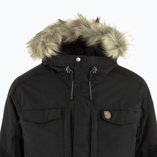 Куртка зимова чоловіча Fjällräven Nuuk Parka black