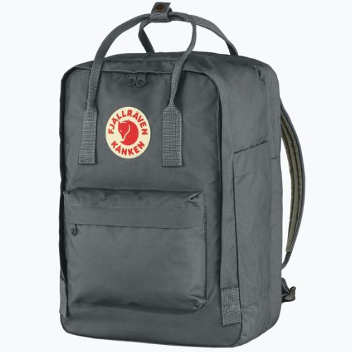 Рюкзак міський Fjällräven Kanken Laptop 15" 18 l super grey