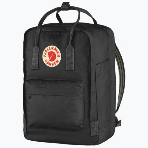 Рюкзак міський Fjällräven Kanken Laptop 15" 18 l black