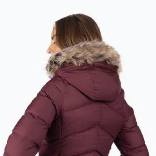 Пуховик жіночий Marmot Montreaux Coat bordowa 78090