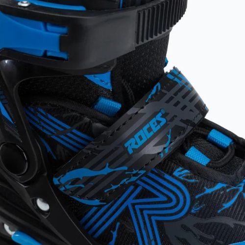Ковзани прогулянкові дитячі Roces Jokey Ice 3.0 Boy чорно-блакитні 450707