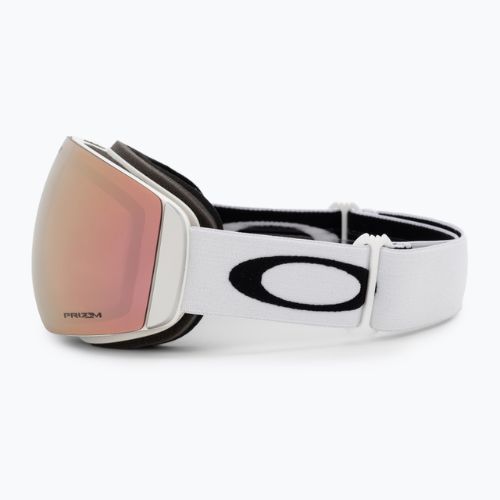 Маска лижна Oakley Flight Deck matte white/prizm rose gold iridium OO7064-C9