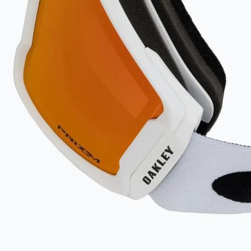 Маска лижна Oakley Line Miner matte white/prizm snow torch iridium OO7070-13