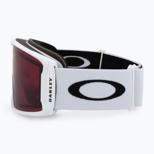 Маска лижна Oakley Line Miner matte white/prizm garnet OO7070-B9