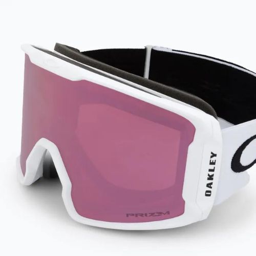 Маска лижна Oakley Line Miner matte white/prizm rose gold iridium OO7070-C5