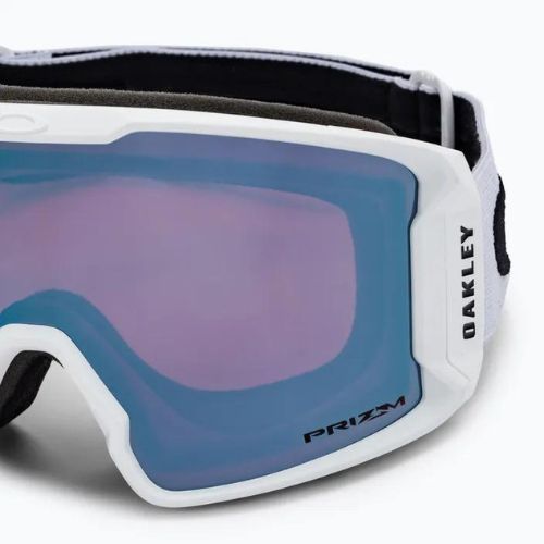 Маска лижна Oakley Line Miner matte white/prizm snow sapphire iridium OO7093-41