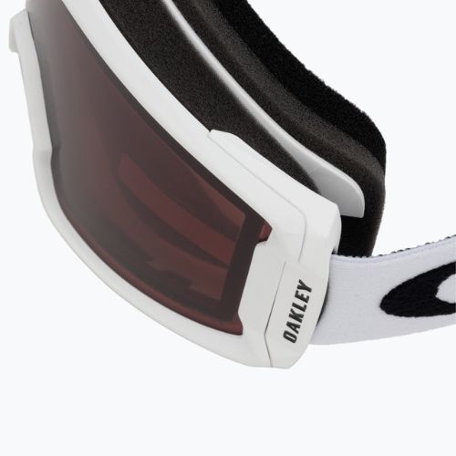 Маска лижна Oakley Line Miner matte white/prizm garnet OO7093-65