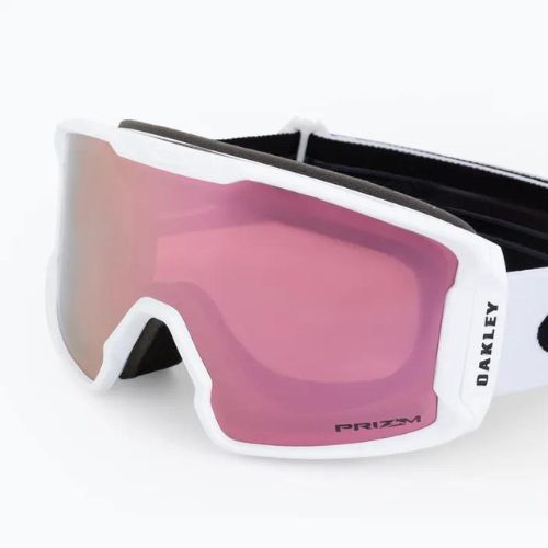 Маска лижна Oakley Line Miner matte white/prizm rose gold iridium OO7093-70