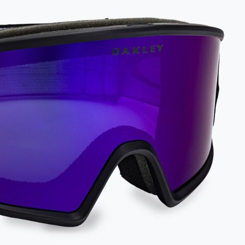 Маска лижна Oakley Target Line matte black/violet iridium OO7120-14