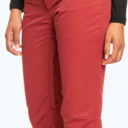 Штани сноубордичні жіночі ROXY Diversion brick red