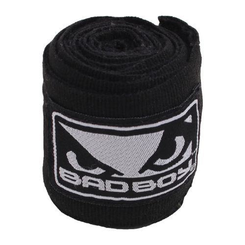 Бинти боксерські Bad Boy BBE00045 black/white