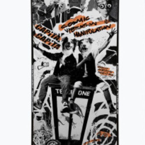 Сноуборд чоловічий CAPiTA Scott Stevens Pro чорно-білий 1211127/155