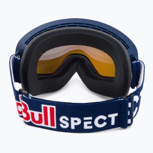 Маска лижна Red Bull SPECT Rush Polarised matt blue/blue/brown blue mirror/blue snow 001